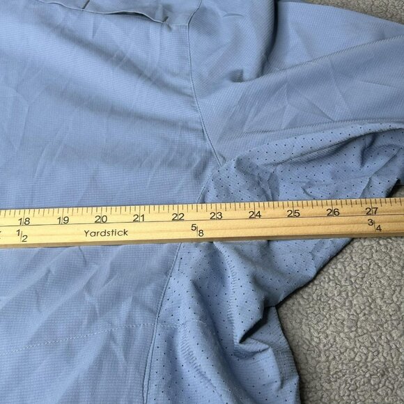 Coolibar Jacket Mens XXL Blue Arcadian Packable Sunblock UPF 50 Lightweight - Picture 8 of 12